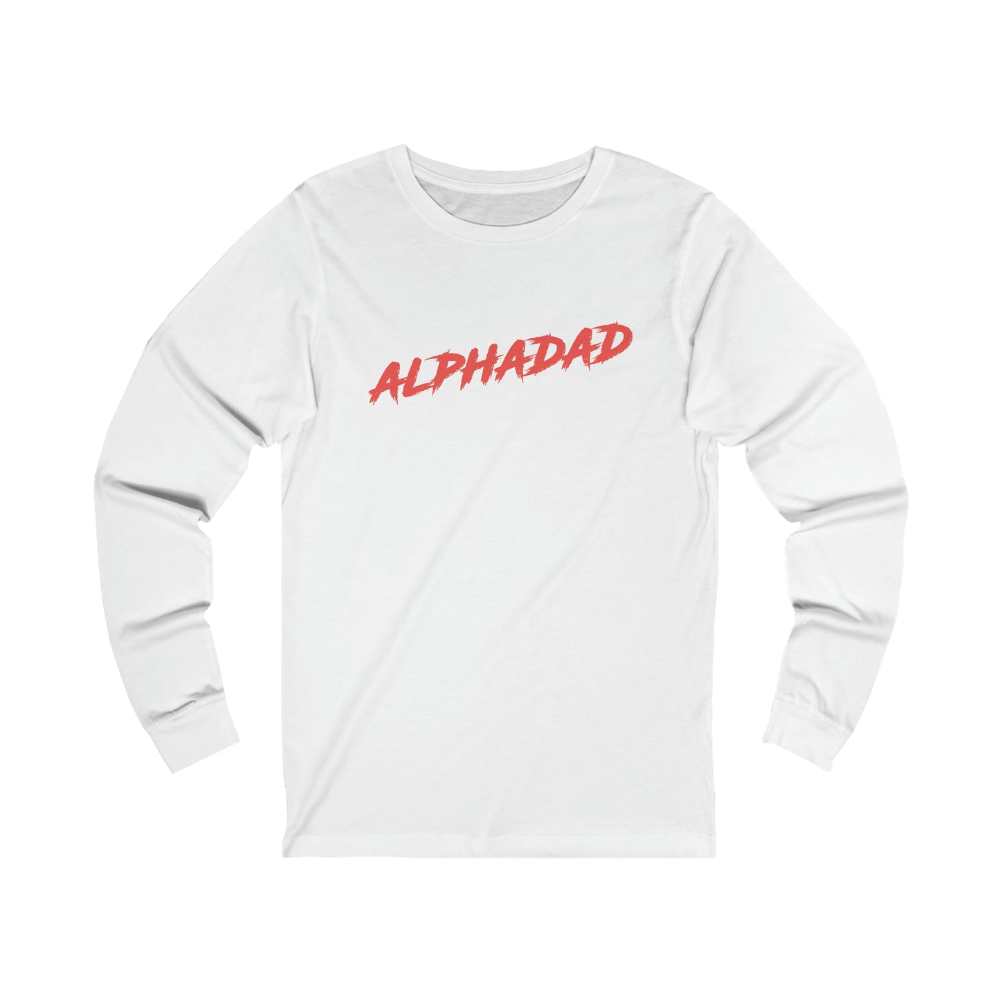 ALPHADAD Timeout Red Logo Long Sleeve Tee