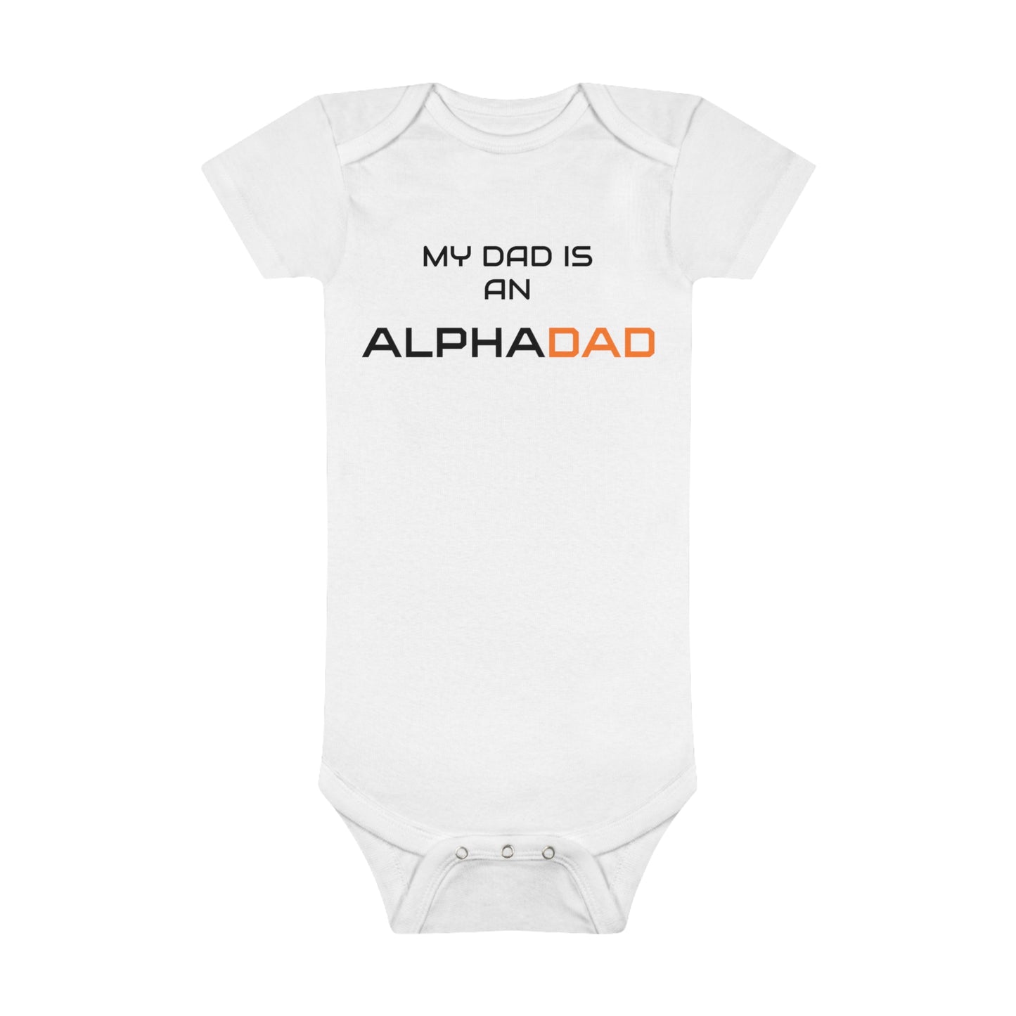 ALPHADAD Onesie® Organic Baby Bodysuit