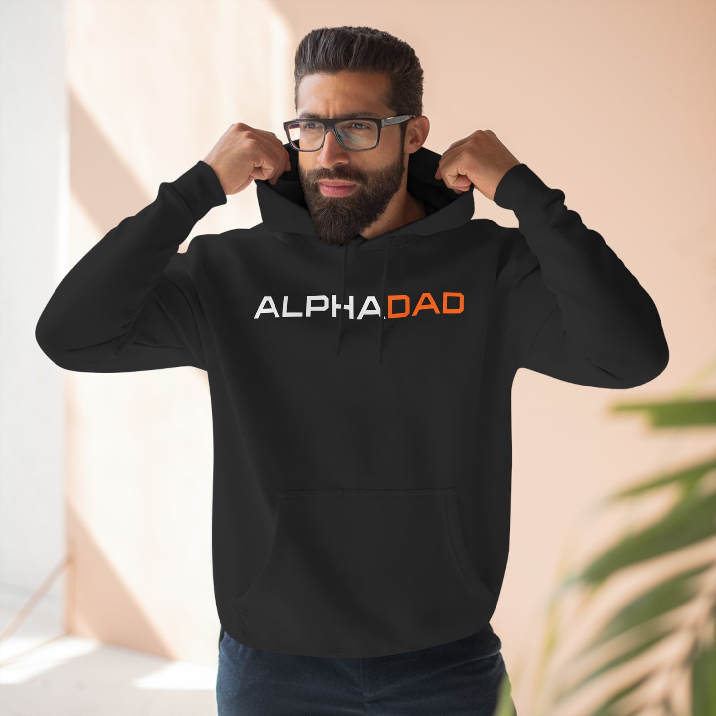 ALPHADAD OG Three-Panel Fleece Hoodie