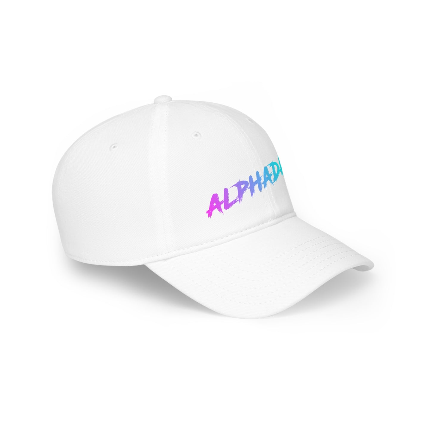 ALPHADAD Timeout Neon Logo Low Profile Baseball Cap