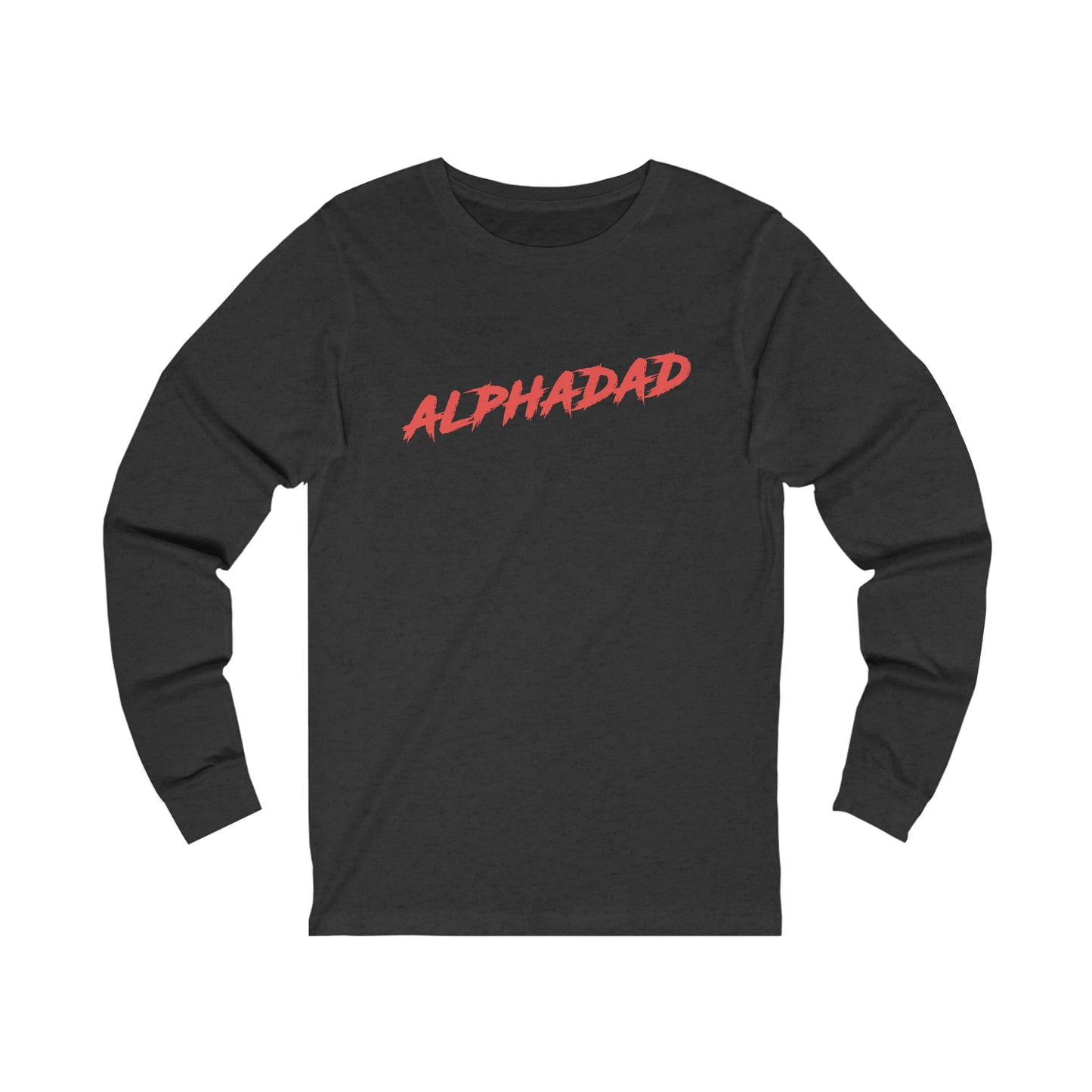 ALPHADAD Timeout Red Logo Long Sleeve Tee