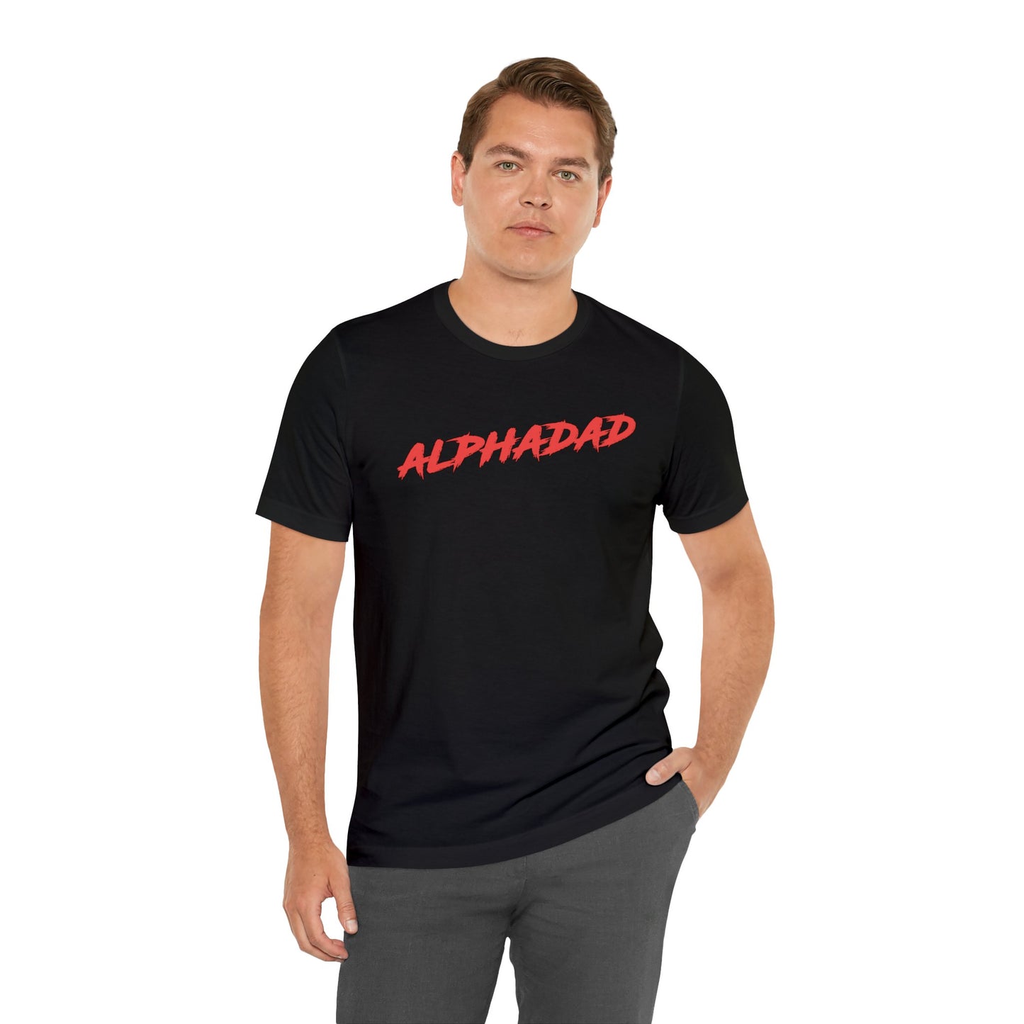 ALPHADAD Timeout Red Logo Short Sleeve Tee