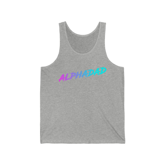 ALPHADAD Timeout Neon Logo Tank