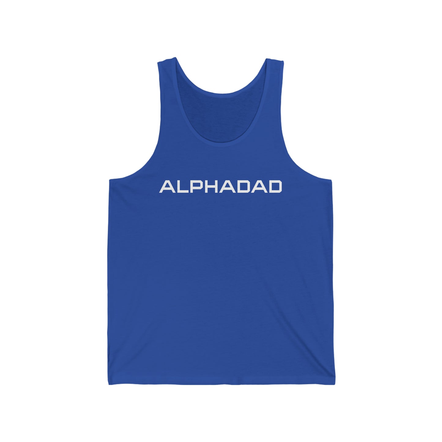 ALPHADAD White Logo Tank