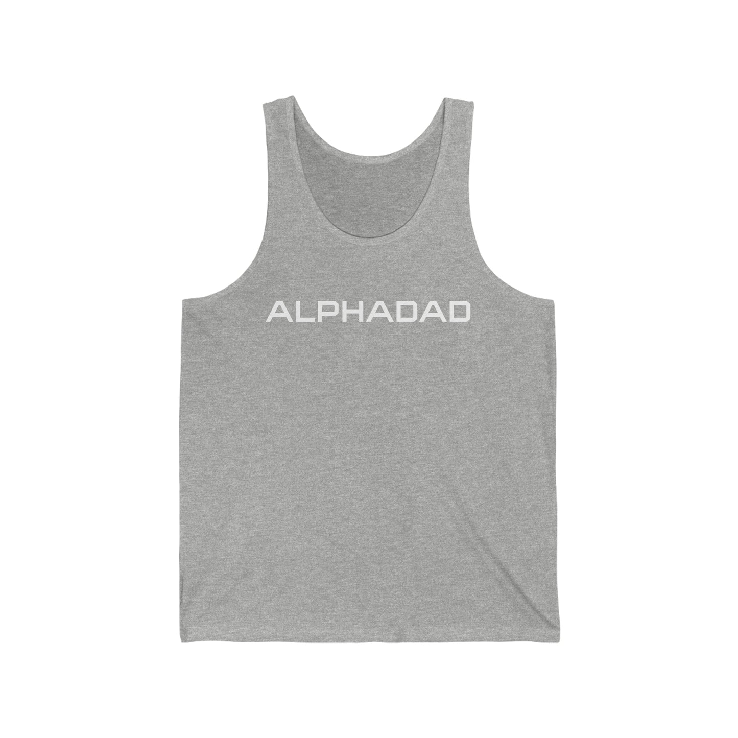 ALPHADAD White Logo Tank