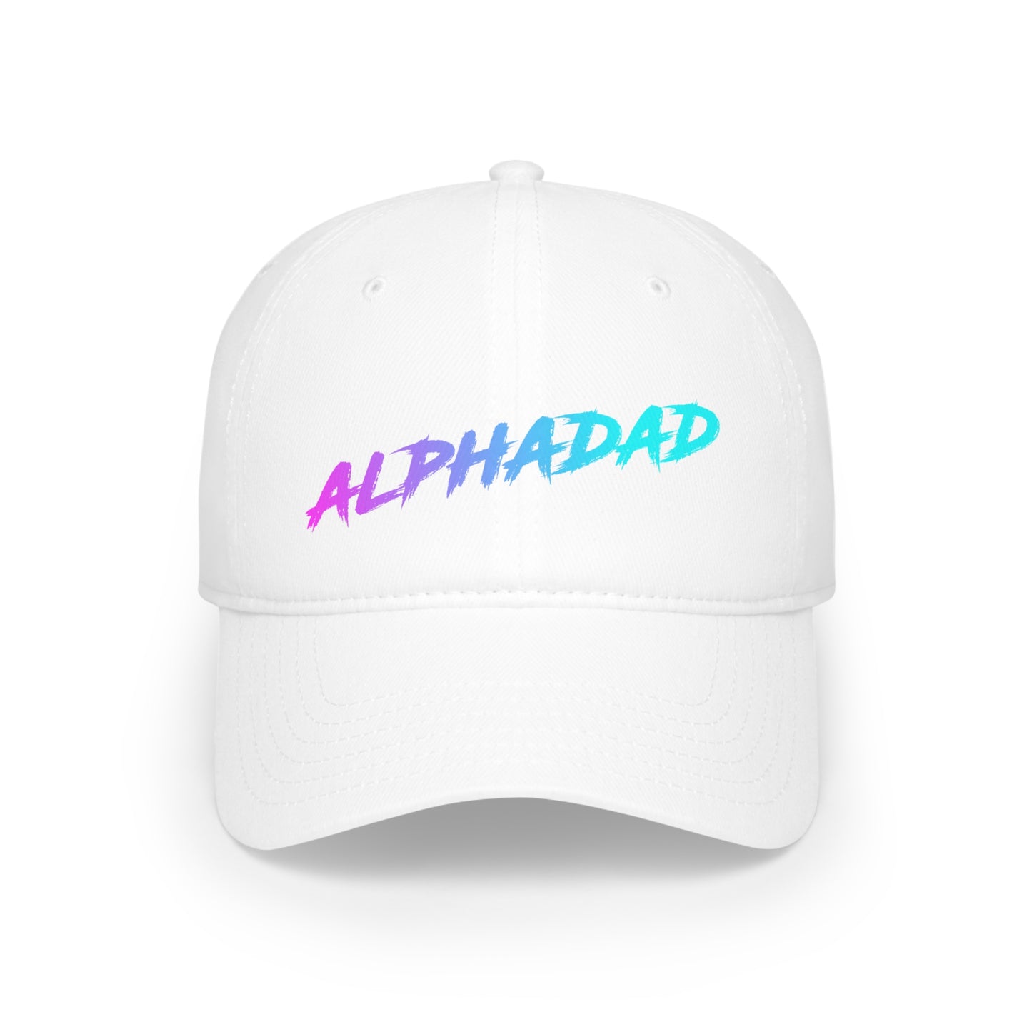 ALPHADAD Timeout Neon Logo Low Profile Baseball Cap